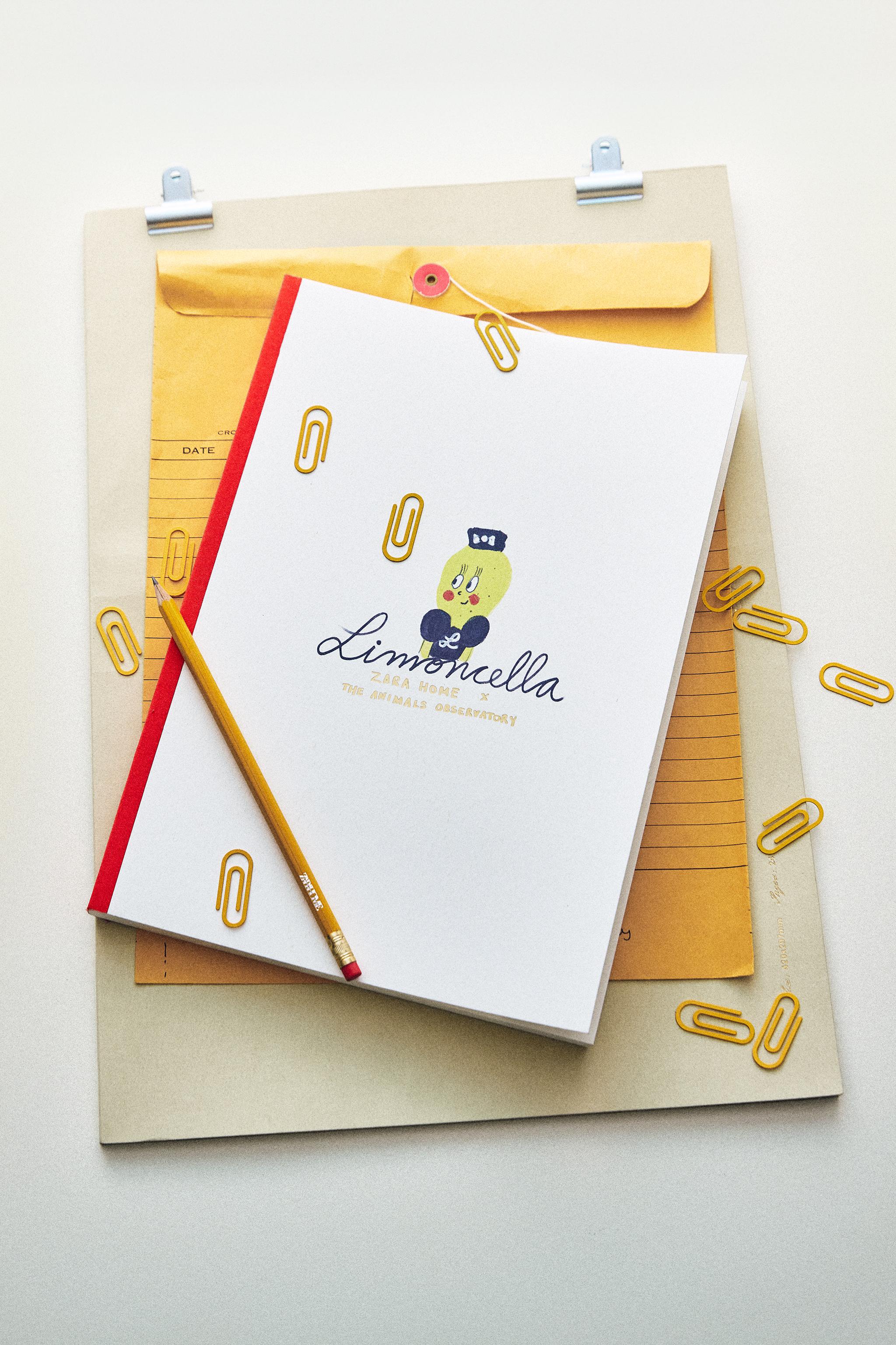 A4 LIMONCELLA X THE ANIMALS OBSERVATORY NOTEBOOK
